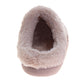 Badgley Mischka Women’s Knit House Slippers, Plush Lined Slip-On (Adults)