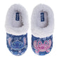 Disney Lilo & Stitch Girls' Plush House Slippers, Soft Cozy Indoor Slippers Featuring Stitch & Angel (Toddler/Little Kid)