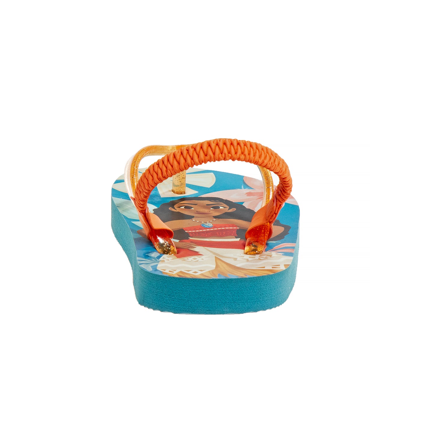 Disney Moana Girls' Flip-Flops - Fun and Comfortable Sandals with a Back Strap (Toddler)