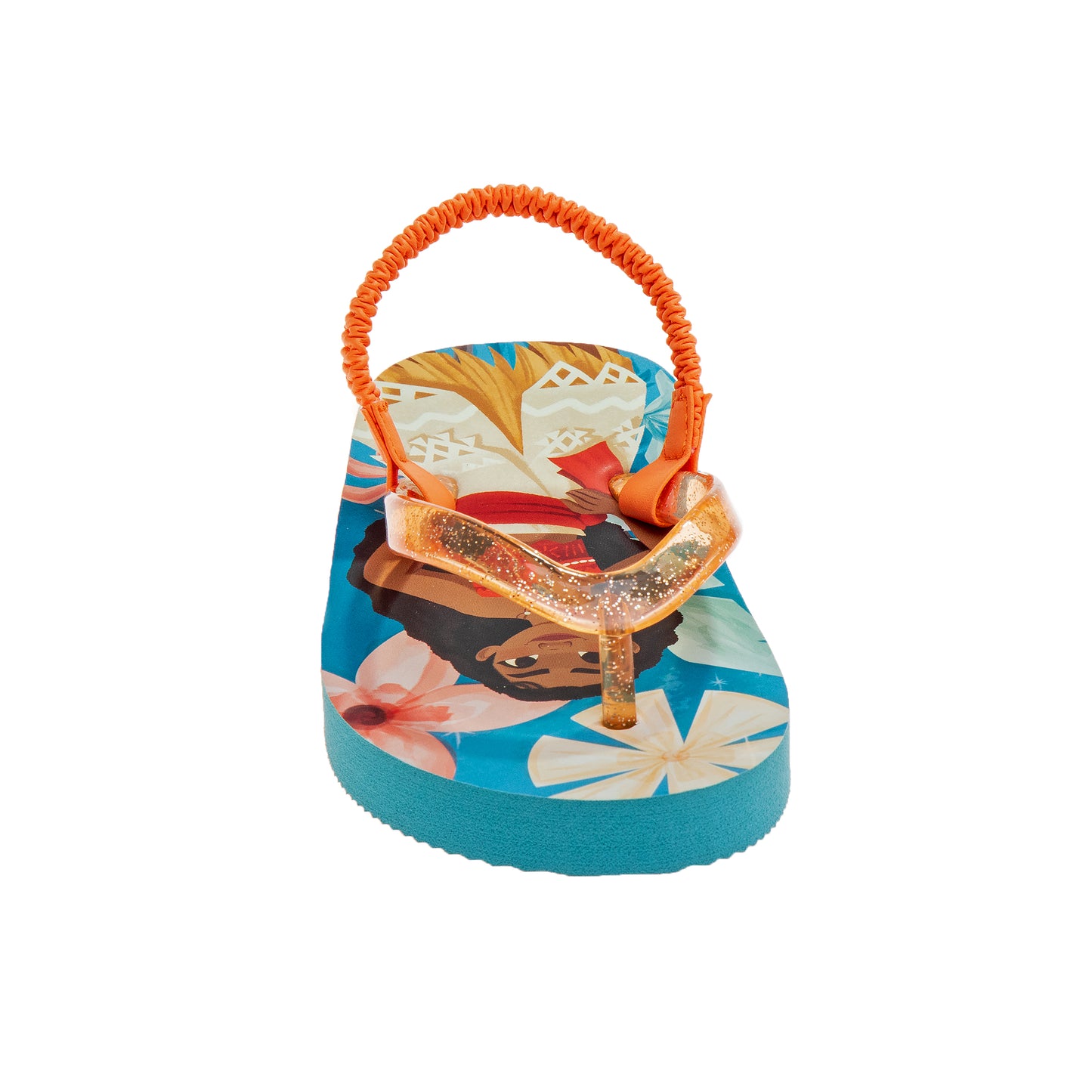 Disney Moana Girls' Flip-Flops - Fun and Comfortable Sandals with a Back Strap (Toddler)