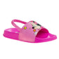 Disney Minnie Mouse Girls Flip Flops with back strap (Toddler/Little Kids)