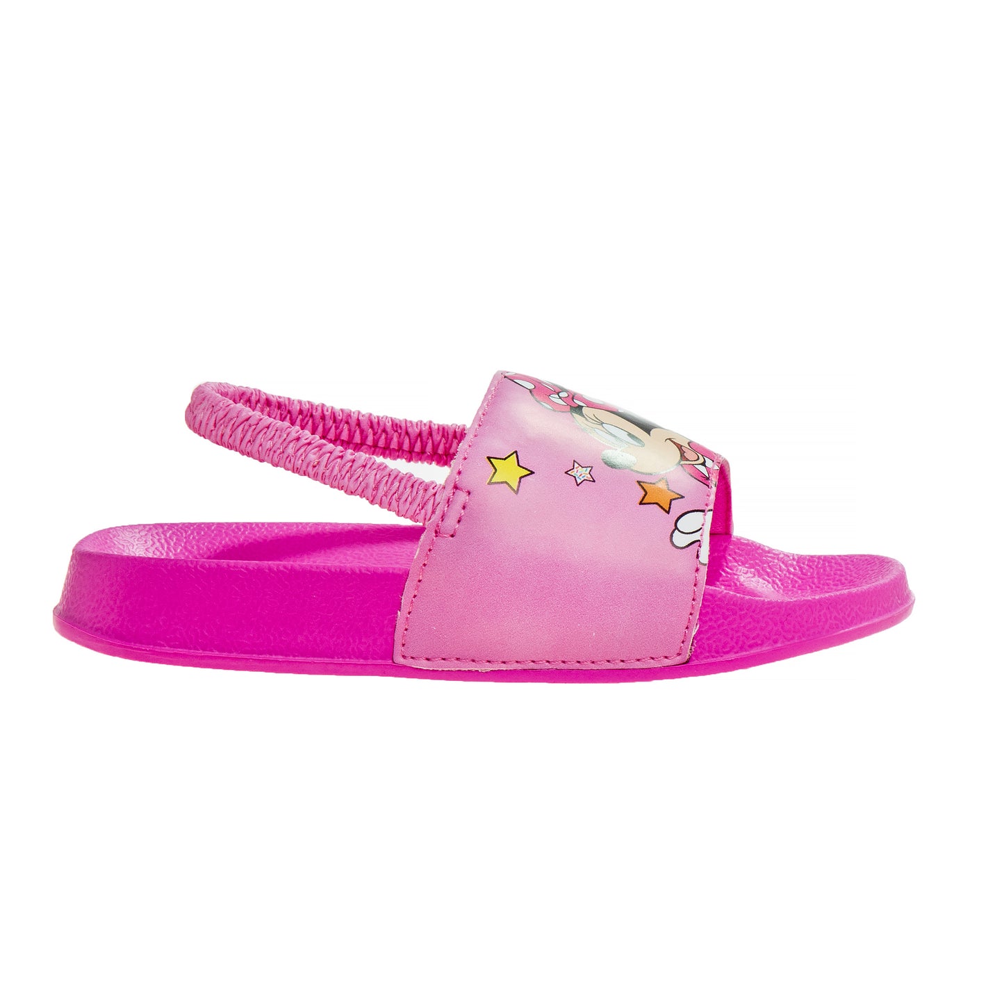Disney Minnie Mouse Girls Flip Flops with back strap (Toddler/Little Kids)