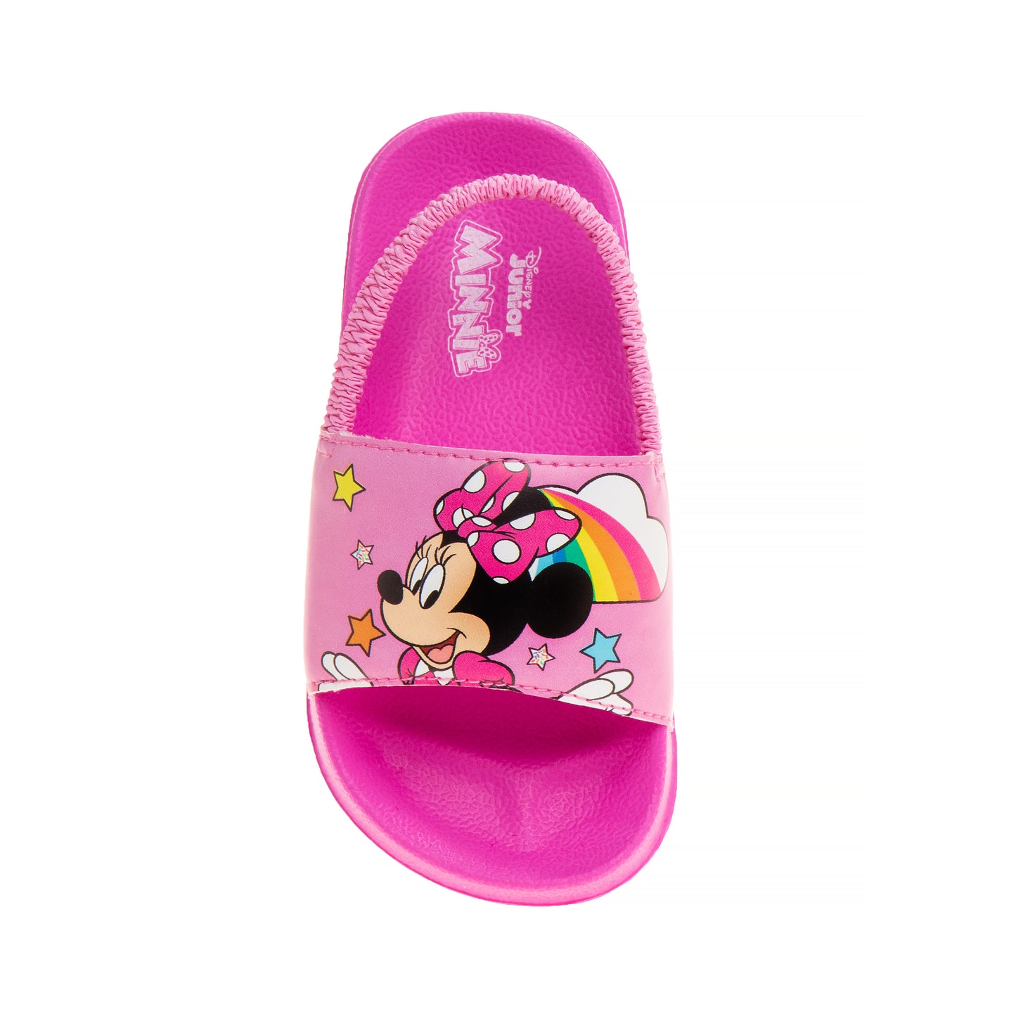 Disney Minnie Mouse Girls Flip Flops with back strap (Toddler/Little Kids)
