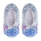 "Disney Stitch Slippers for Girls  Stitch Design Blue Warm Soft Fleece Padded Sole (Toddler/Little Kid)