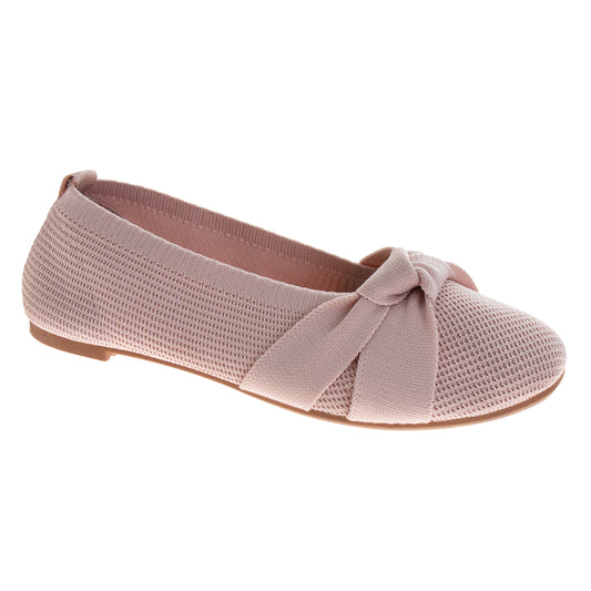 Danskin Women’s Knit Ballet Flats, Lightweight Slip-On Casual Comfort Shoes