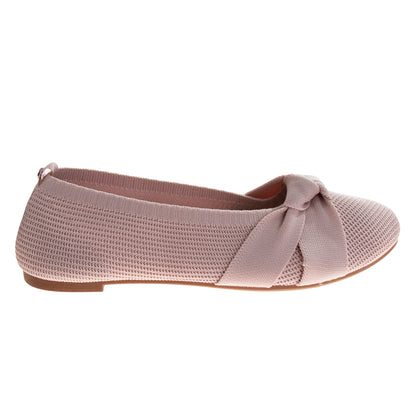 Danskin Women’s Knit Ballet Flats, Lightweight Slip-On Casual Comfort Shoes