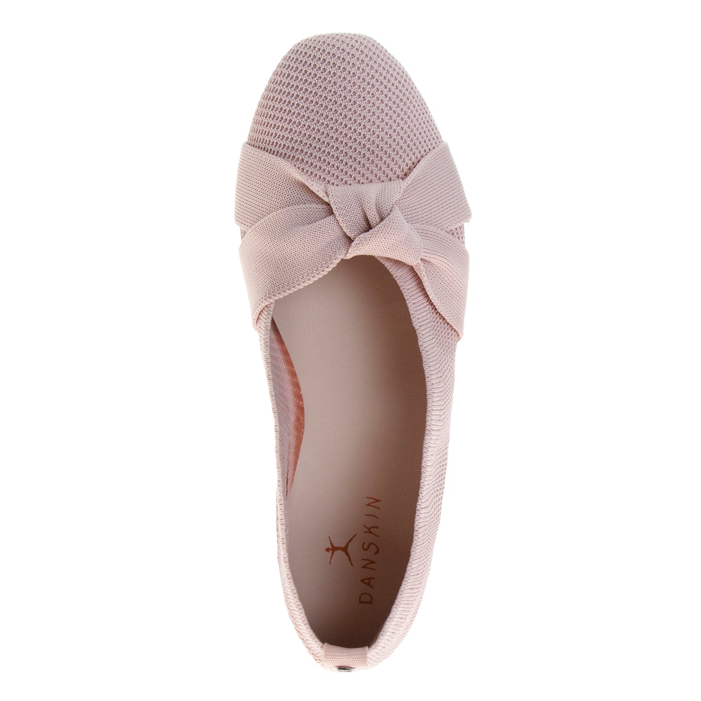 Danskin Women’s Knit Ballet Flats, Lightweight Slip-On Casual Comfort Shoes