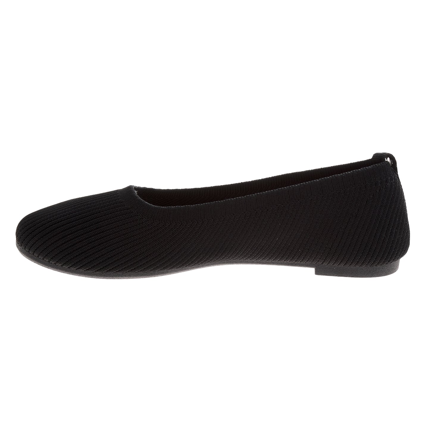 Danskin Women’s Knit Ballet Flats, Lightweight Round-Toe Slip-On Casual Comfort Shoes
