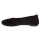 Danskin Women’s Knit Ballet Flats, Lightweight Round-Toe Slip-On Casual Comfort Shoes