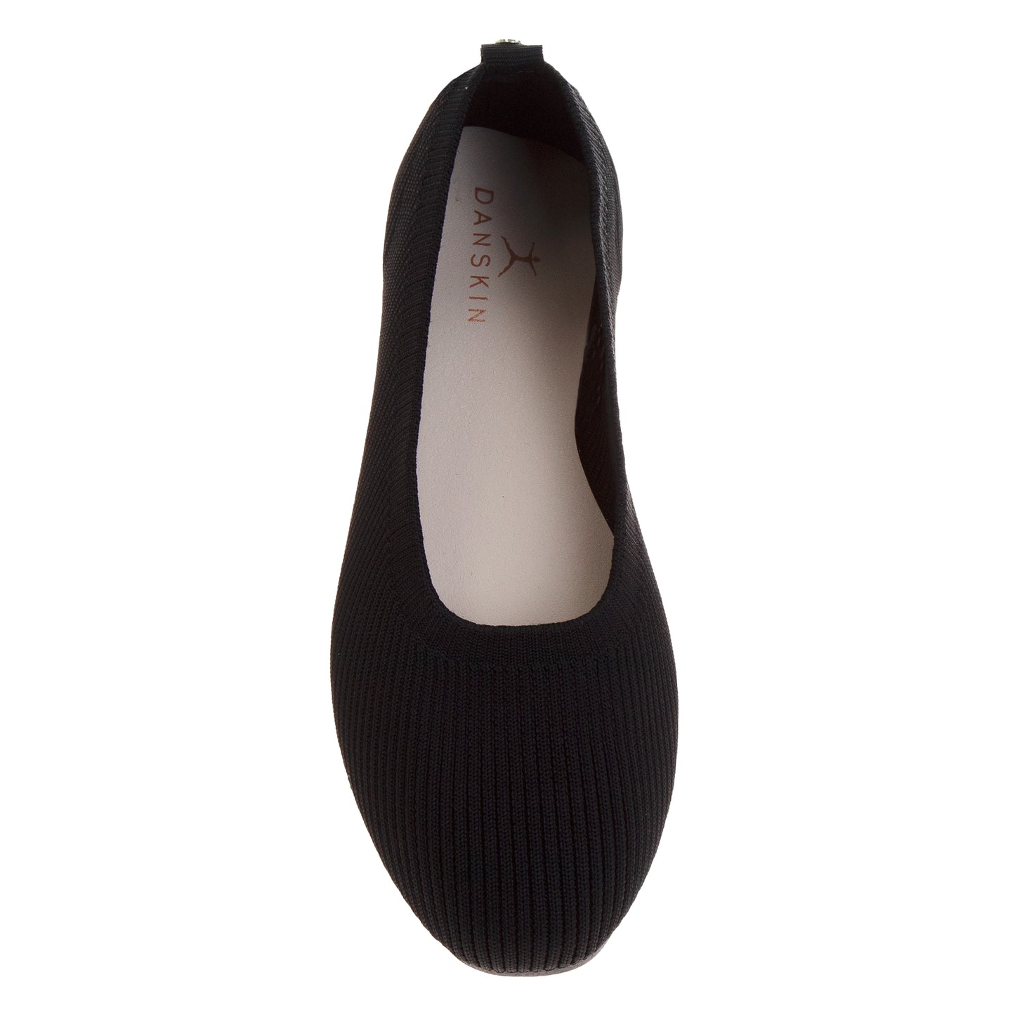 Danskin Women’s Knit Ballet Flats, Lightweight Round-Toe Slip-On Casual Comfort Shoes