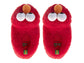 Sesame Street Elmo Design Slippers Kids - Warm Plush Lining Non-Skid Indoor Wear Cozy Fit (Toddler – Big Kid)
