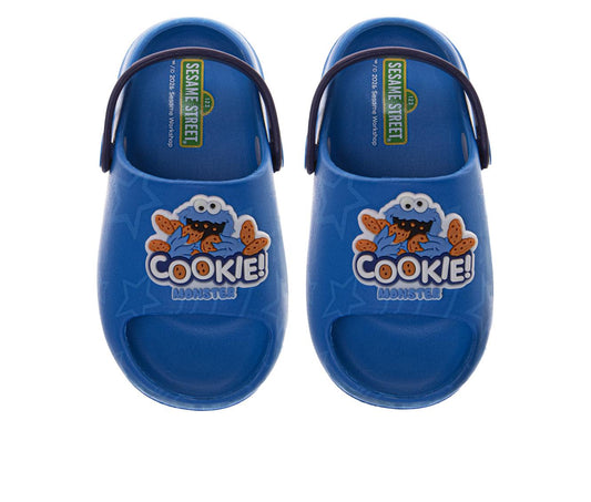 Sesame Street Infant Clogs Unisex Cookie Monster Lightweight Slip-On Sandals for Babies (Infant/Toddler)