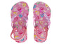 Sweethearts Girls Shoes, Girls Flip Flops, Thong Sandals - Kids Beach and Pool Shoes, Slip On Pink and Purple (Toddler/Little Kids)