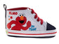 Sesame Street Elmo Toddler Slip-On High Top Baby Shoes with Elastic Laces (Infant)