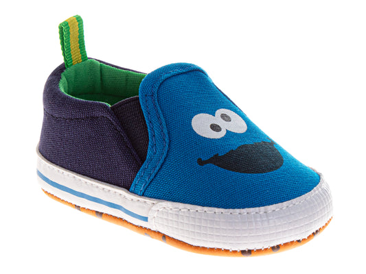 Sesame Street Cookie Monster Infant Shoes. (Infant/Toddler)