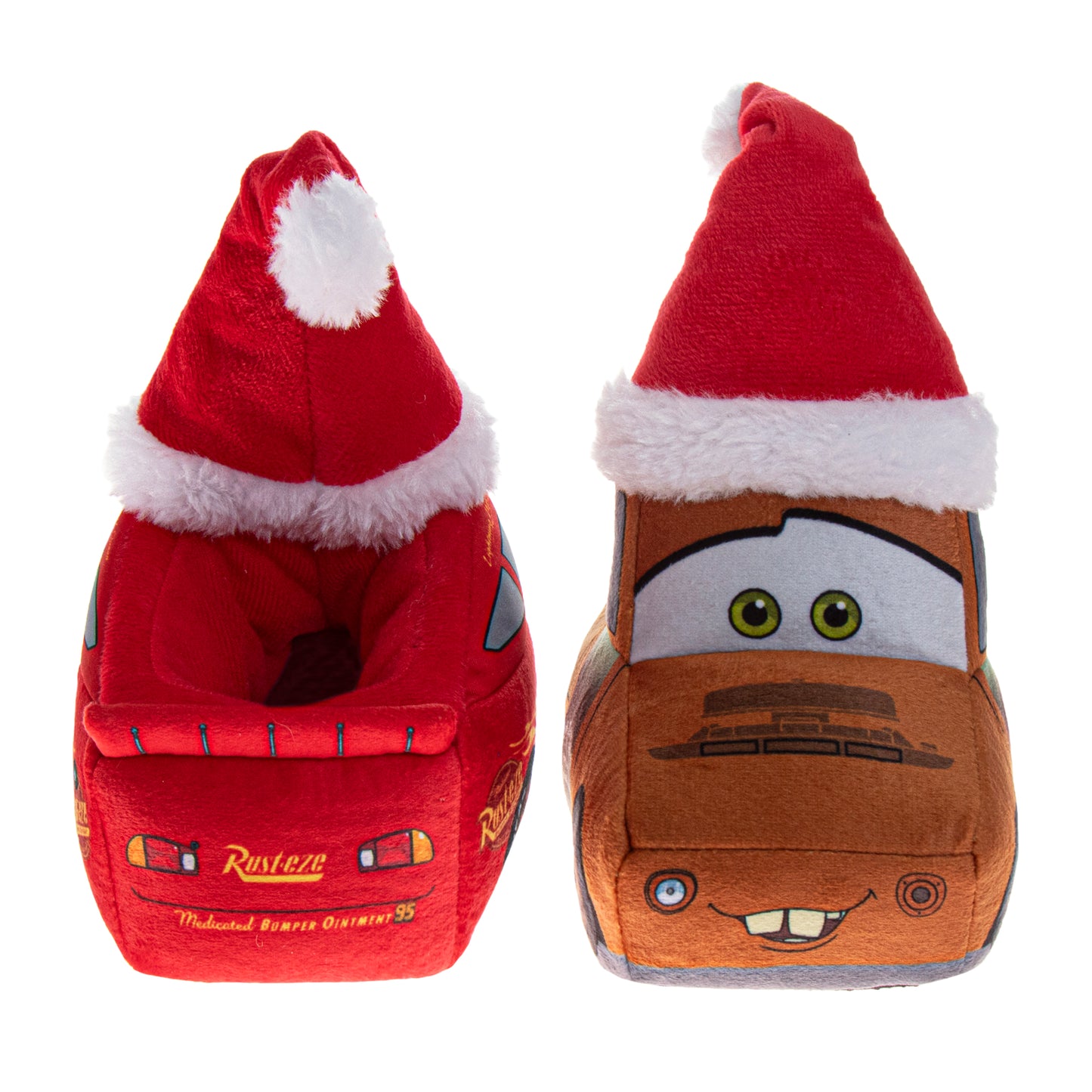 Cars Boys' Dual Size Slippers (Sizes 5-1, Toddlers)