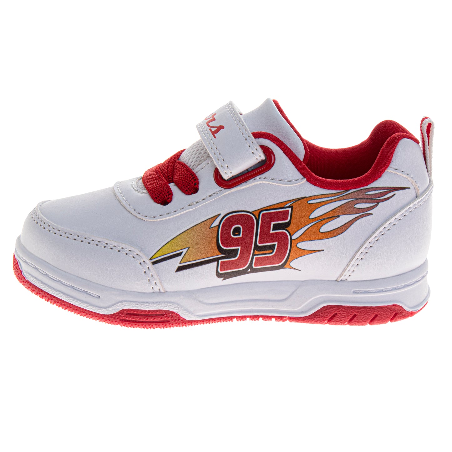 Josmo Kids Cars Shoes Boys Lightning McQueen Sneakers - Lightweight Breathable Athletic Shoe  (Toddler / Little Kid)