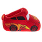 Disney Cars Boys Slippers  Lightning Mcqueen Plush Warm Soft Aline Comfy Lightweight House Shoes (5-10 toddler)