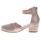 Badgley Mischka Dress Shoes Girls'  Elegant Sparkle Formal Occasion Fashion Forward Comfort Fit (Little Kid / Big Kid)