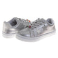 Badgley Mischka Glitter Stars Lace-Up Sneakers Girls - Glamorous Fashion Forward Sparkle Detail High Shine Athleisure (Little Kid â€“ Big Kid)