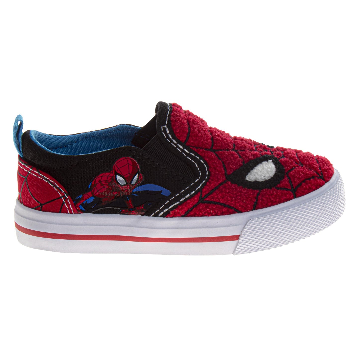 Spider-Man Boys Slip-On Canvas Sneakers (Big Kid)