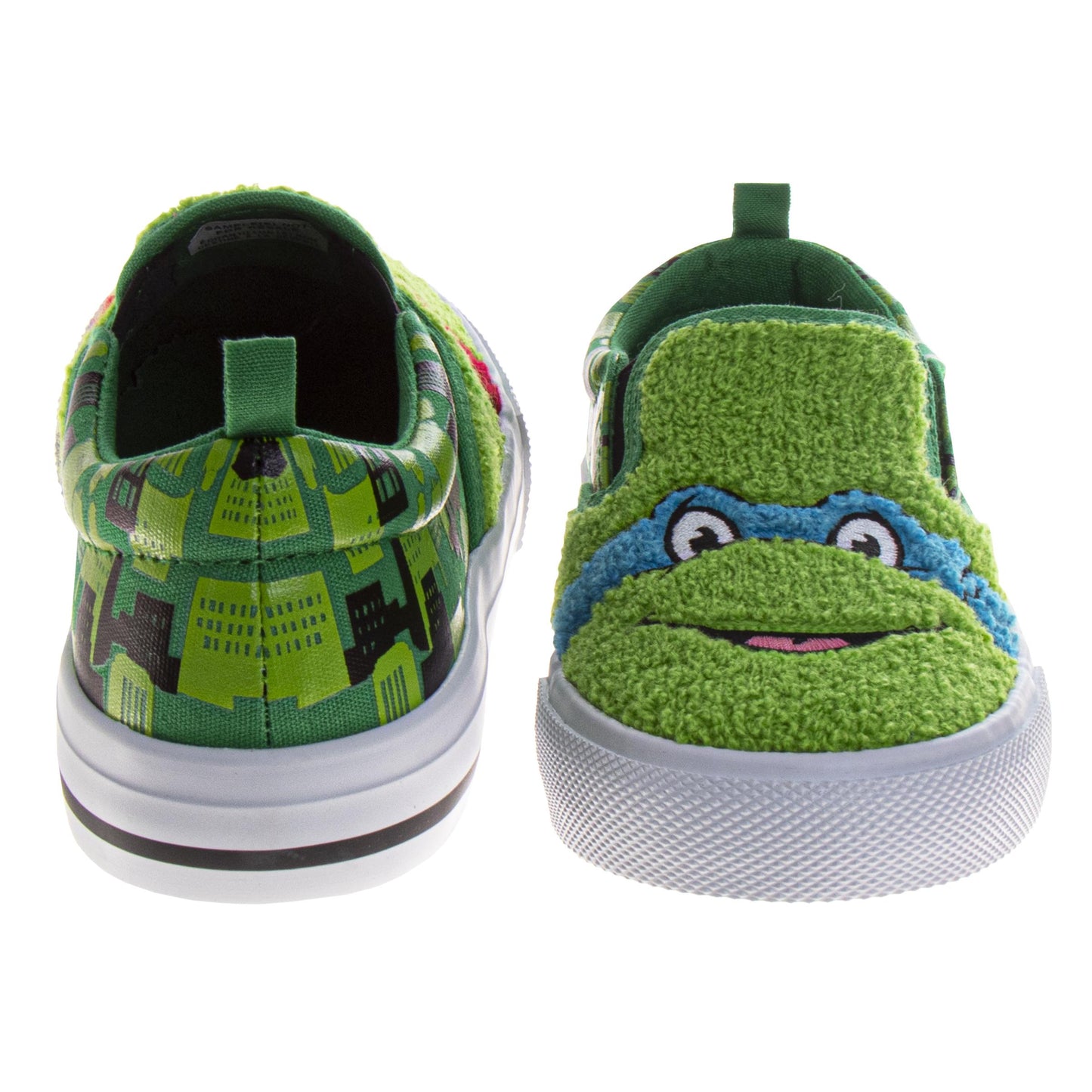 Teenage Mutant Ninja Turtles Boys Mismatched Slip-On Canvas Sneakers (Big Kid)