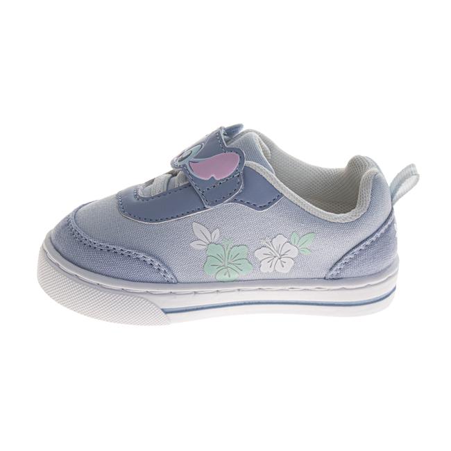 Disney Stitch Infants Casual Sneakers Girls  Everyday Wear Comfortable Durable Canvas Easy On/Off (Infants)
