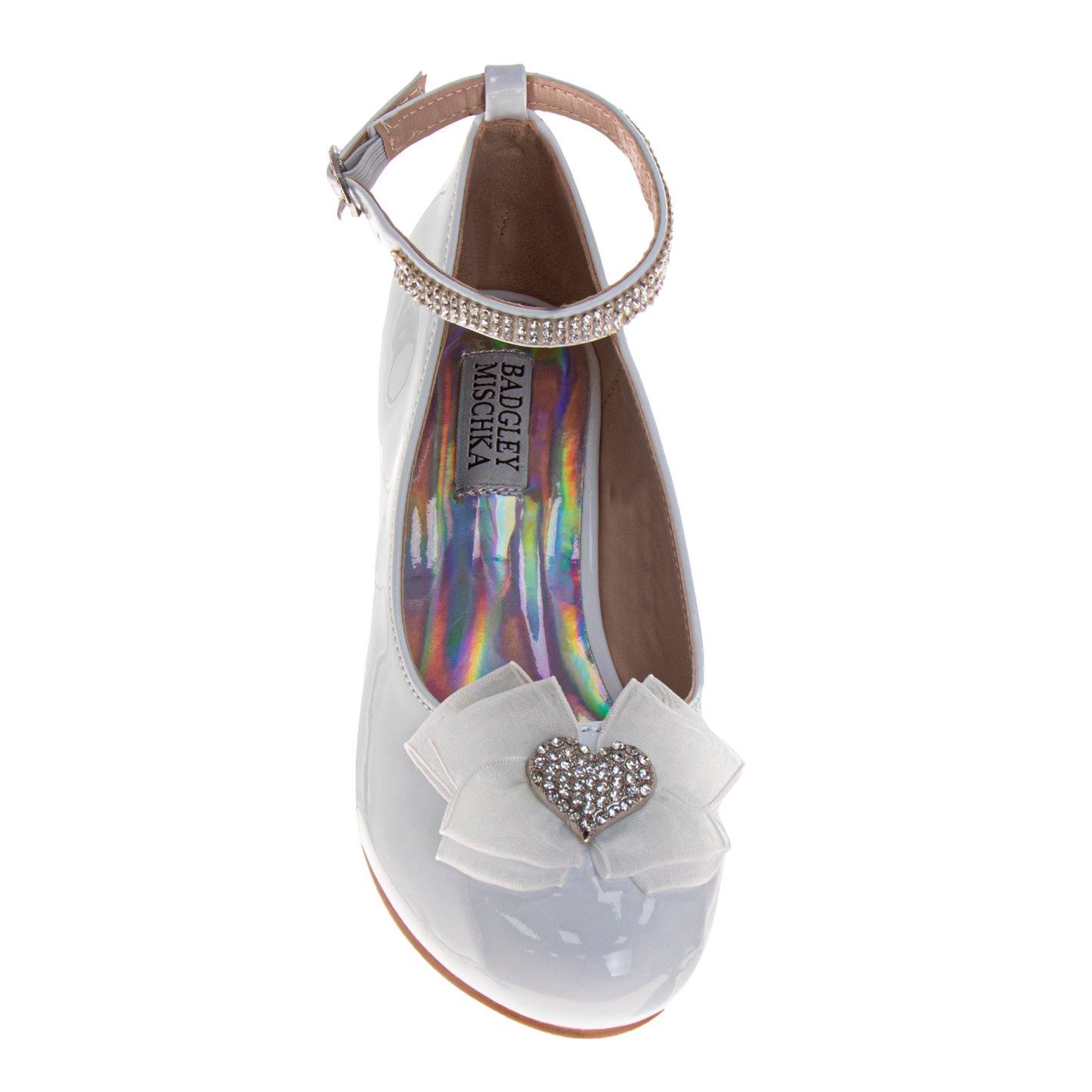 Badgley Mischka Dress Shoes Girls Sparkle Formal Occasion Fashion Forward Comfort Fit (Little Kid / Big Kid)