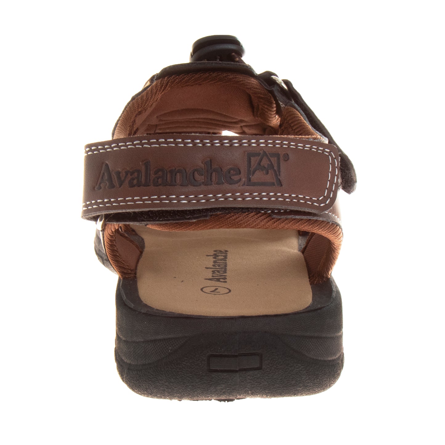 Avalanche Fishermen Sandals Men's  Outdoor Ready Durable Adjustable Straps Comfort Fit WaterFriendly (Adult)