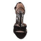 Badgley Mischka Kayla Heel Dress Sandals Girls'  Elegant Stylish Formal Occasion Fashion Forward Comfort Heel (Big Kid)