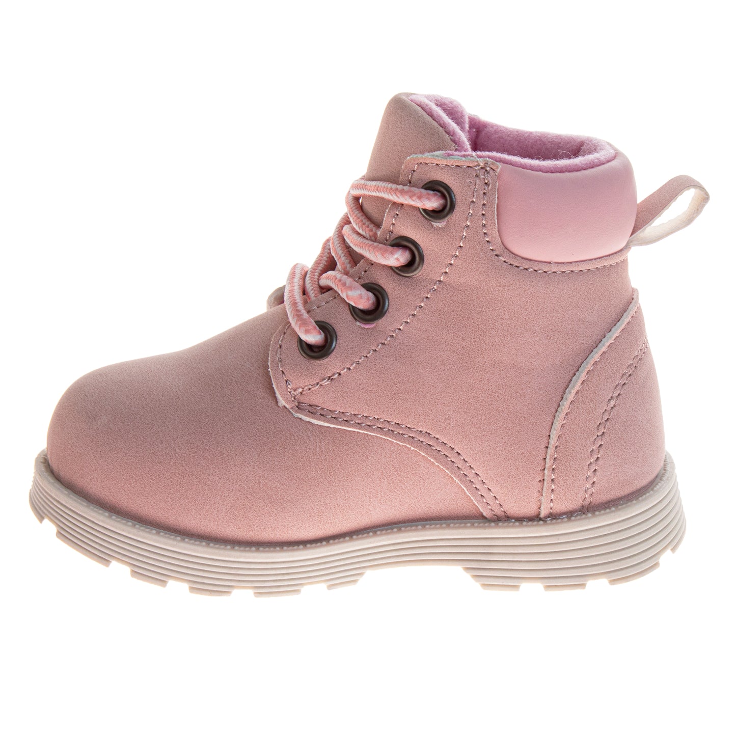 Josmo Kids' Unisex Lace-Up Combat Boots, Lightweight Fashion Ankle Boots for Boys & Girls (Little Kid/Big Kid)