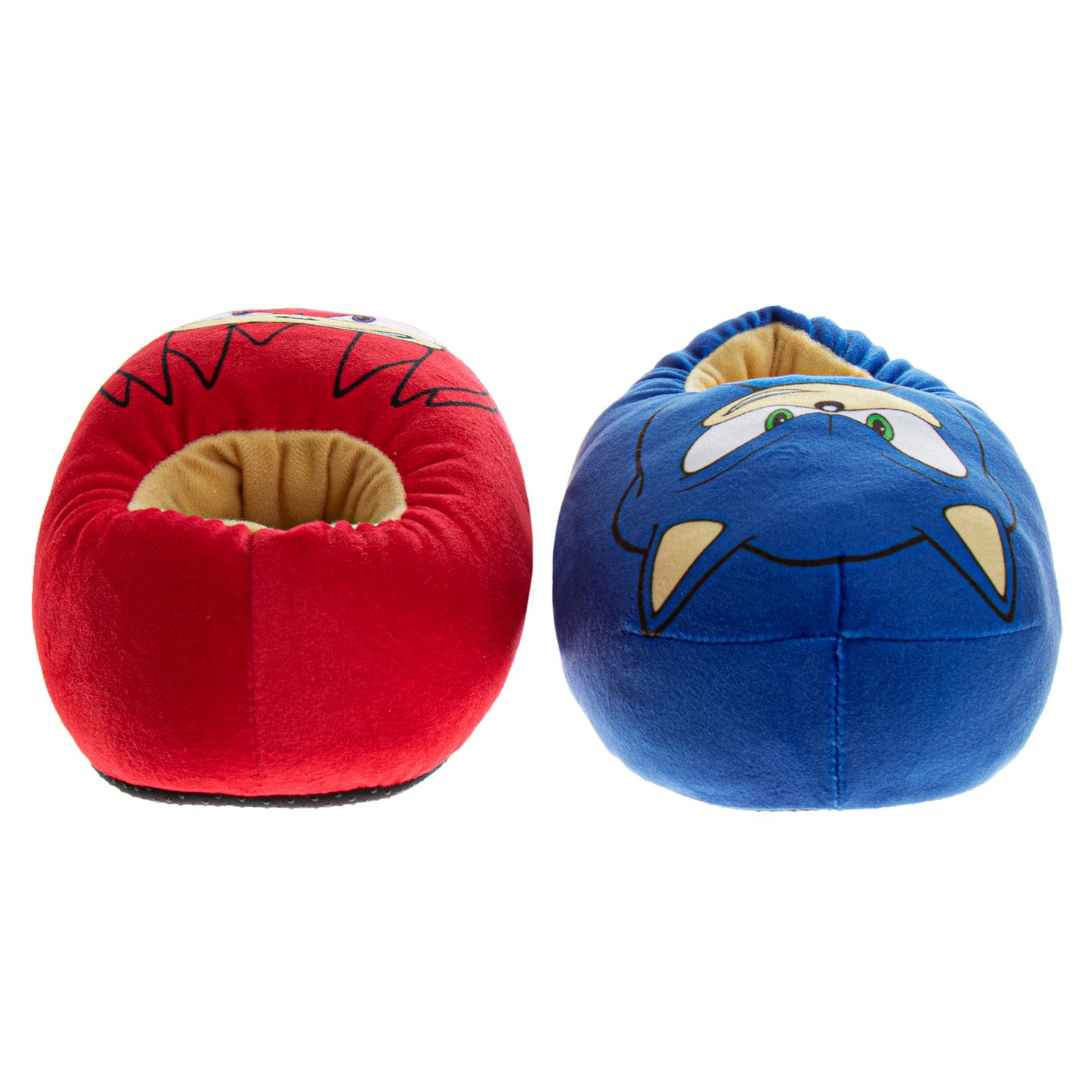 SEGA Sonic the Hedgehog Boys Slippers House Shoes Lightweight Plush Warm Comfort Soft Aline Slipper