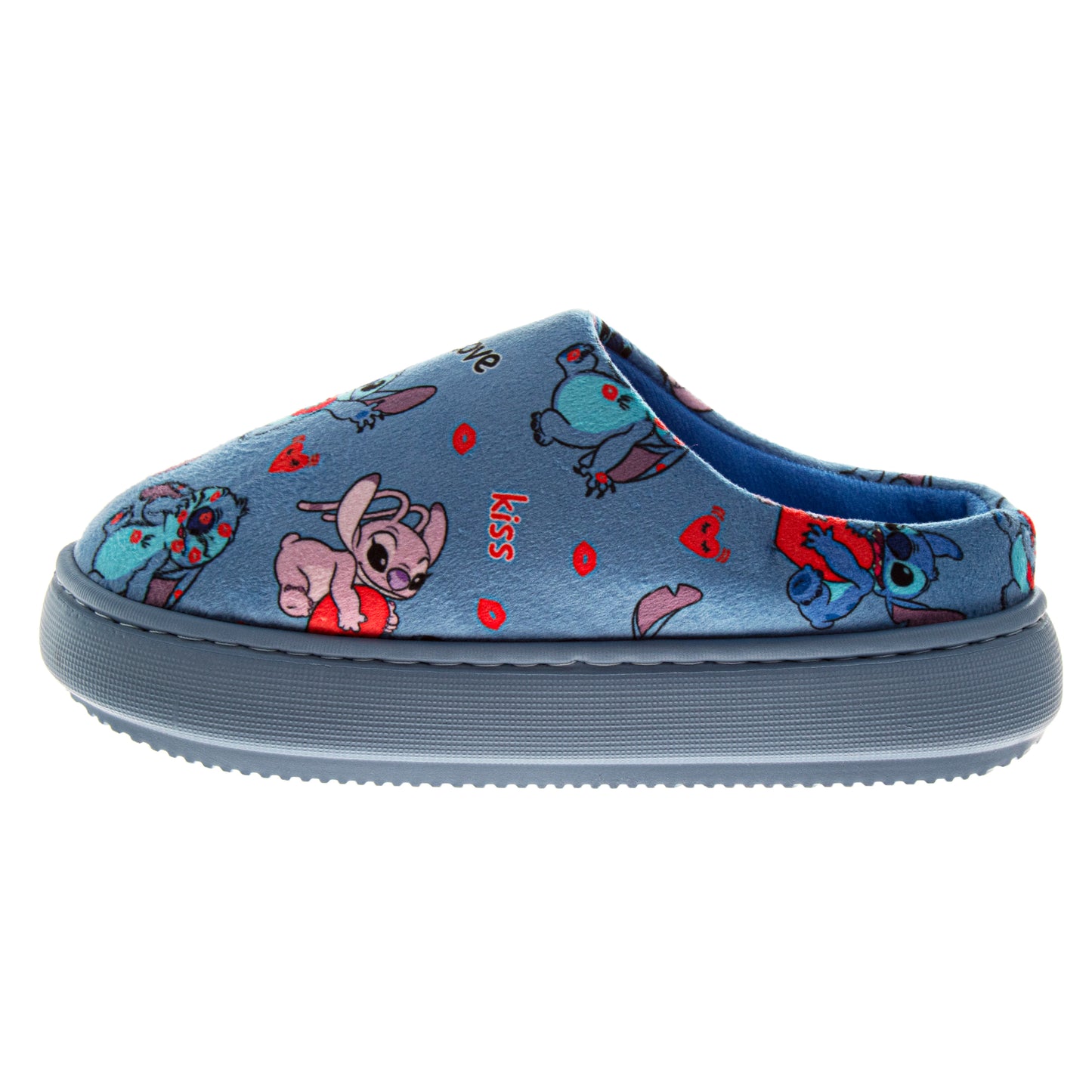 Disney Stitch and Angel Fluffy Women's Slippers.
