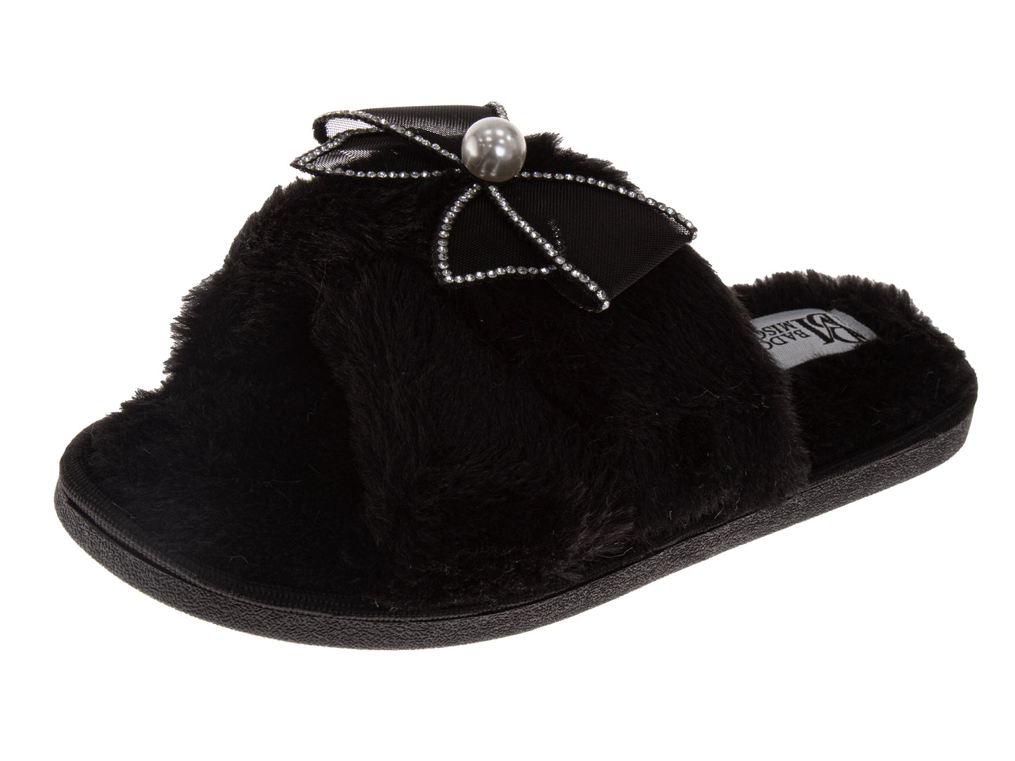 Badgley Mischka Women Bow Comfort Slippers (Adults)