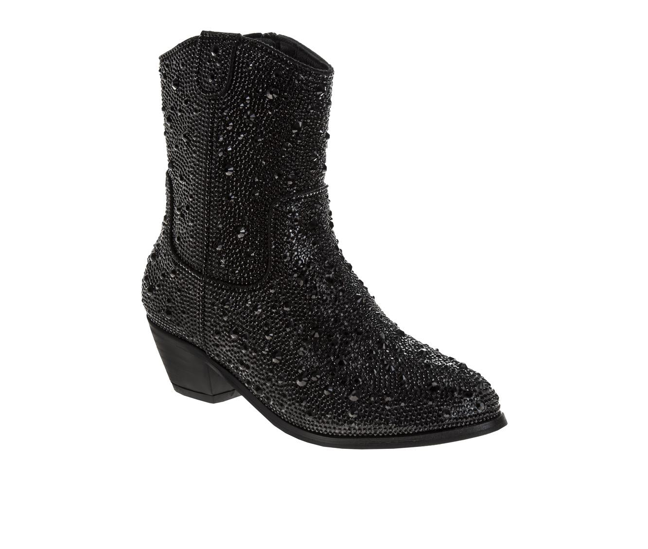 Badgley Mischka Dress Boots Girls'  Elegant Stylish Formal Wear Fashion Forward Comfort Fit (Little Kid / Big Kid)