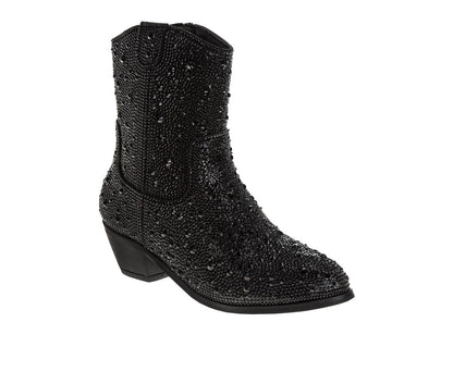 Badgley Mischka Dress Boots Girls'  Elegant Stylish Formal Wear Fashion Forward Comfort Fit (Little Kid / Big Kid)