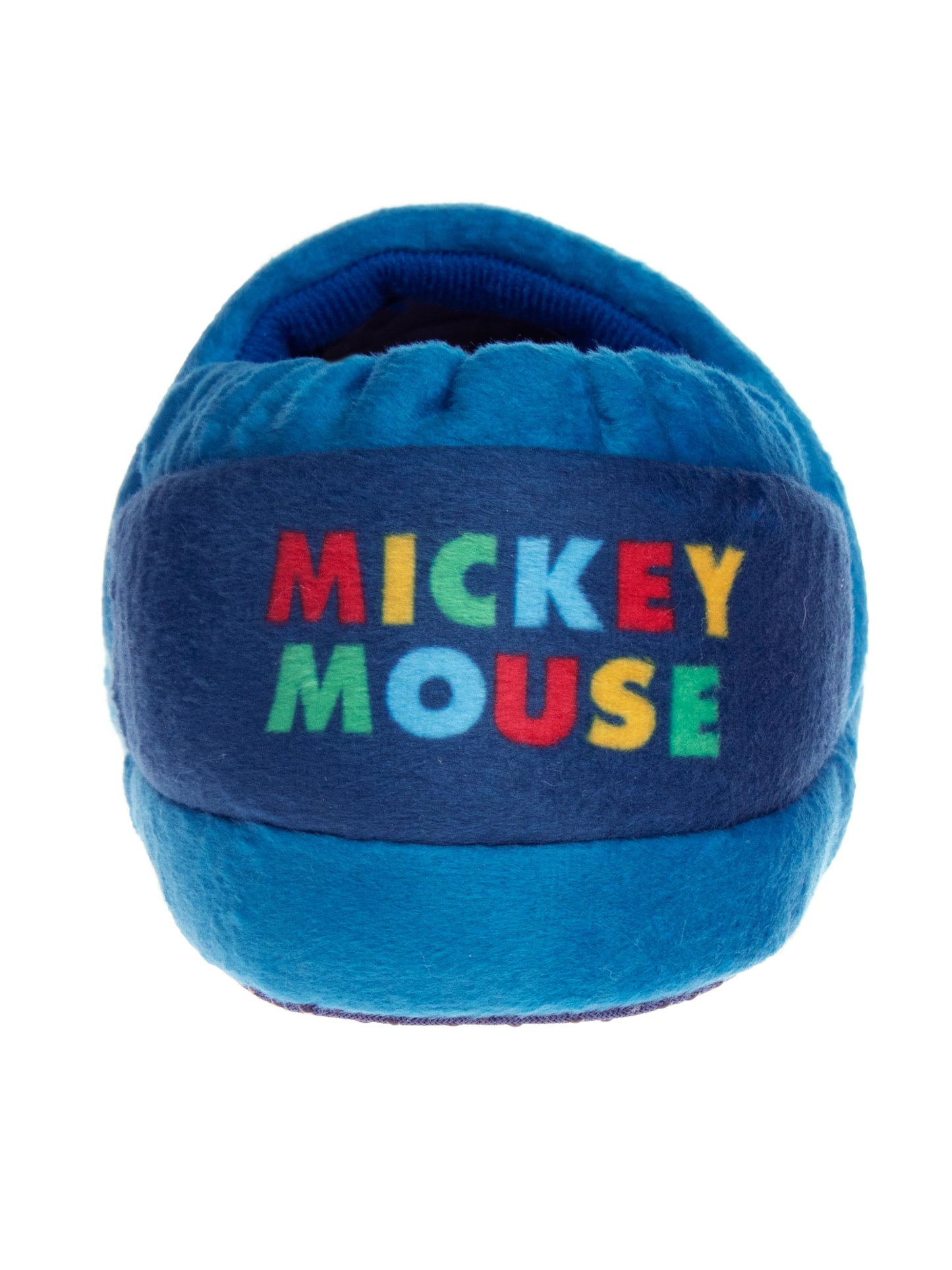 Disney Mickey Mouse Slippers Toddler Boys  SlipOn Cozy Warm Soft Plush Indoor Wear Relax & Play (Toddler / Little Kids)