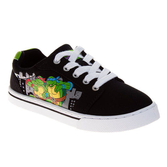 Teenage Mutant Ninja Boys Turtles Lace-Up Canvas Sneakers