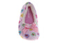 Sweethearts Soft Plush Pink Slippers Girls'  Heart Pattern Cozy Warm Indoor Wear NonSlip Sole (Little Kid / Big Kid)