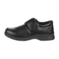 Josmo Boys' Hook & Loop School Shoes Uniform Dress Shoes with Easy Velcro Closure, Lightweight & Durable (Little Kid/Big Kid)