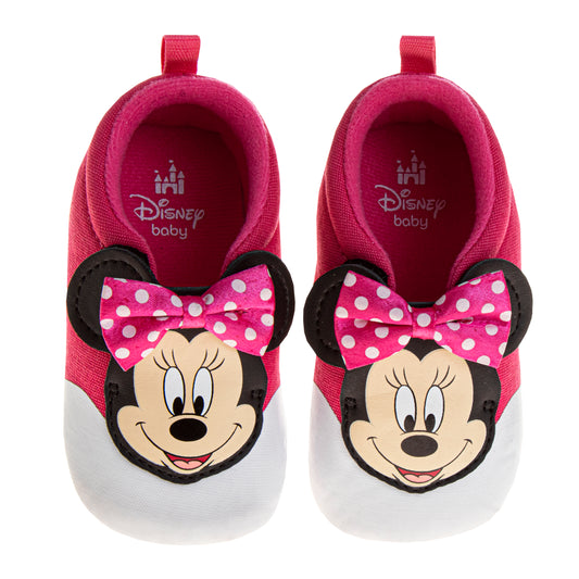 Disney Minnie Mouse Baby Girls' Bootie Shoe. (Toddler Sizes)