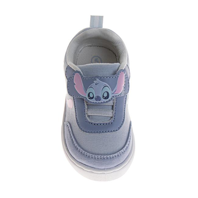 Disney Stitch Infants Casual Sneakers Girls  Everyday Wear Comfortable Durable Canvas Easy On/Off (Infants)