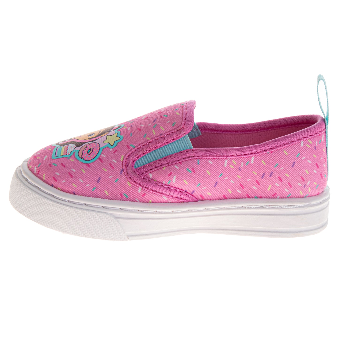 Gabbyâ€™s Dollhouse Girls Slip-On Canvas Sneakers (Toddler / Little Kid)