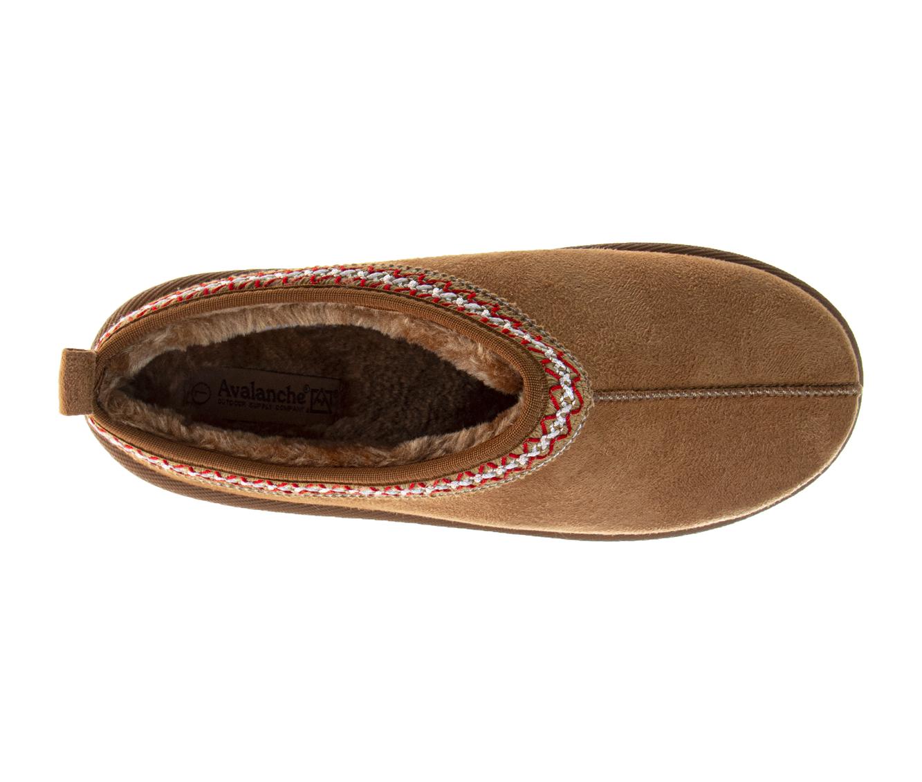 Avalanche Women's Platform Slippers Cozy Slip-On House Shoes with Soft Faux Fur Lining & Cushioned Sole (Adult)