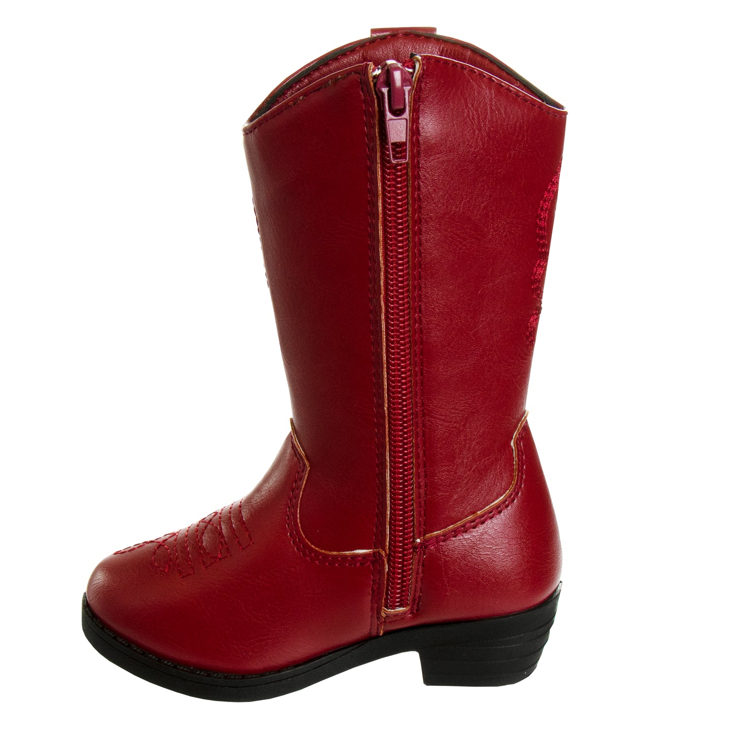 Kensie ZipUp Boots with Heel for Girls / Stylish Fashion Design (Toddler / Little Kid)