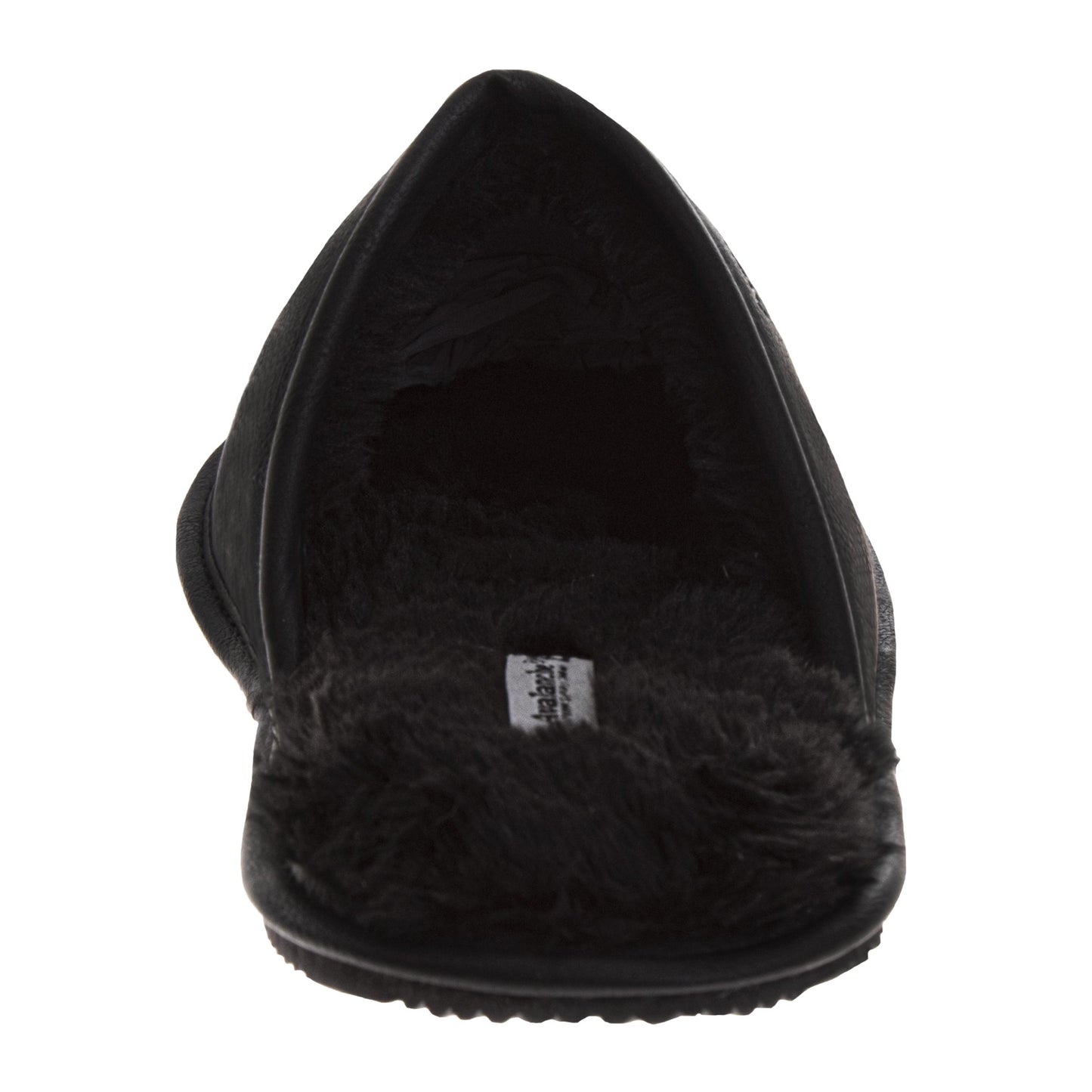Avalanche Faux Leather Slippers Men's  Cozy Comfortable Warm House Shoes SlipOn Durable Sole (Adult)
