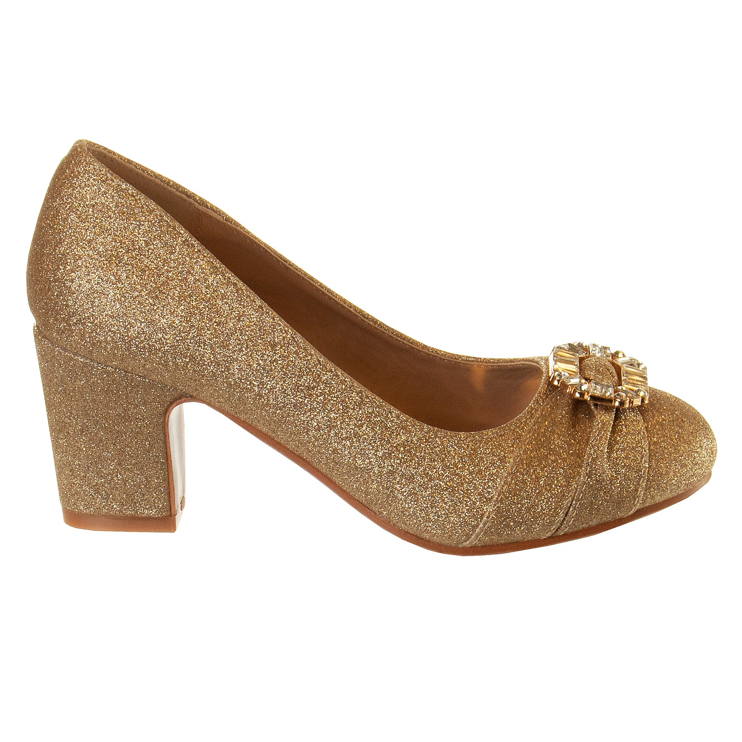 Badgley Mischka Heel Dress Shoes Girls'  Elegant Heel Designer Style Formal Wear Special Occasion Comfort Fit (Little Kid / Big Kid)