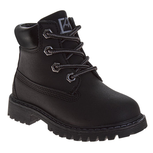 Avalanche Boys' Casual Lace-Up Boots, Rugged Everyday Ankle Boots for Outdoor Wear (Big Kid)
