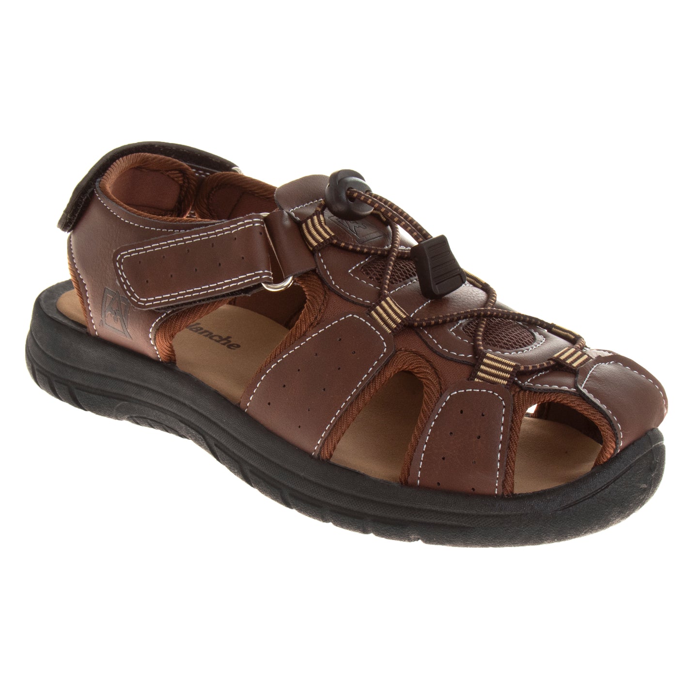 Avalanche Fishermen Sandals Men's  Outdoor Ready Durable Adjustable Straps Comfort Fit WaterFriendly (Adult)