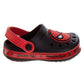 Marvel Spider-Man Boys' Slip-On Clogs, Lightweight Back Strap Garden Shoes for Play, Beach, and Everyday Wear (Toddler/Little Kid))